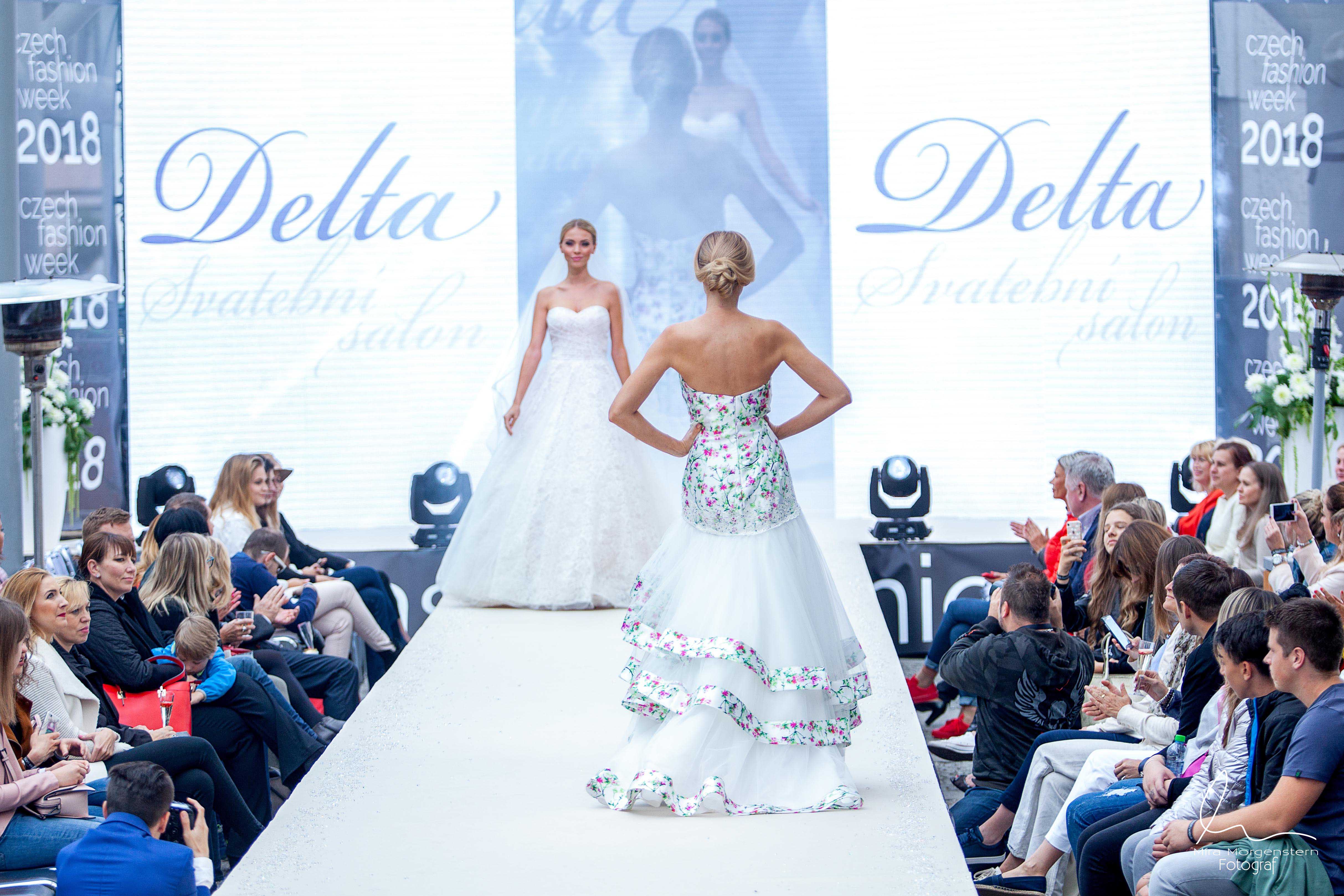 czech fashion week Svatební salon Delta