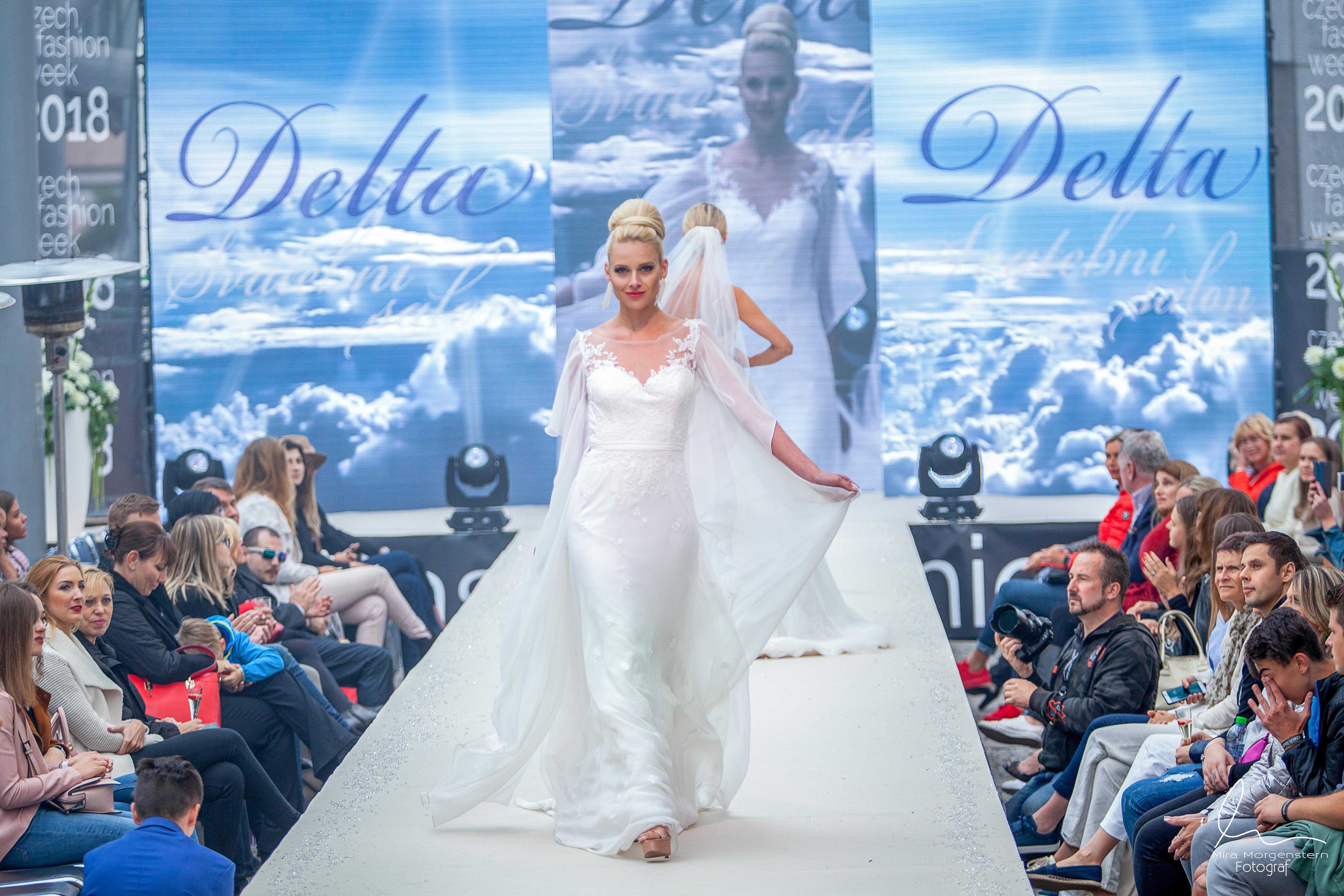 czech fashion week Svatební salon Delta
