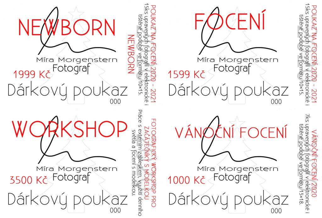 Poukazy foto poukaz newborn