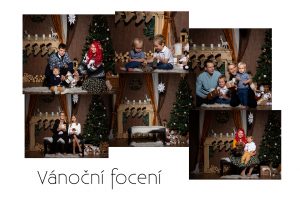 vánoční focení