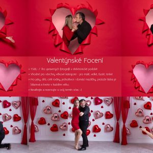 Velentýské focení v ateliéru Most