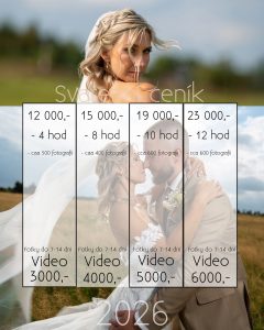 Ceník svatebního fotografa