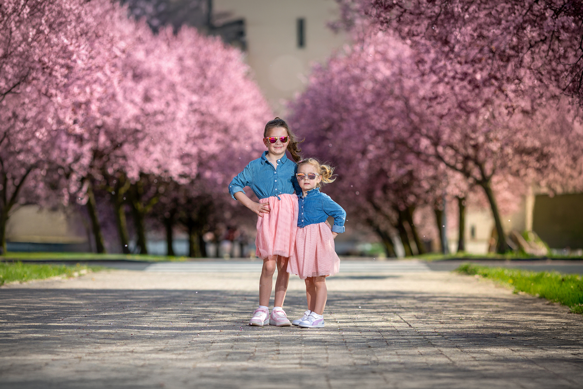 Jarní focení v rozkvětu v Mostě