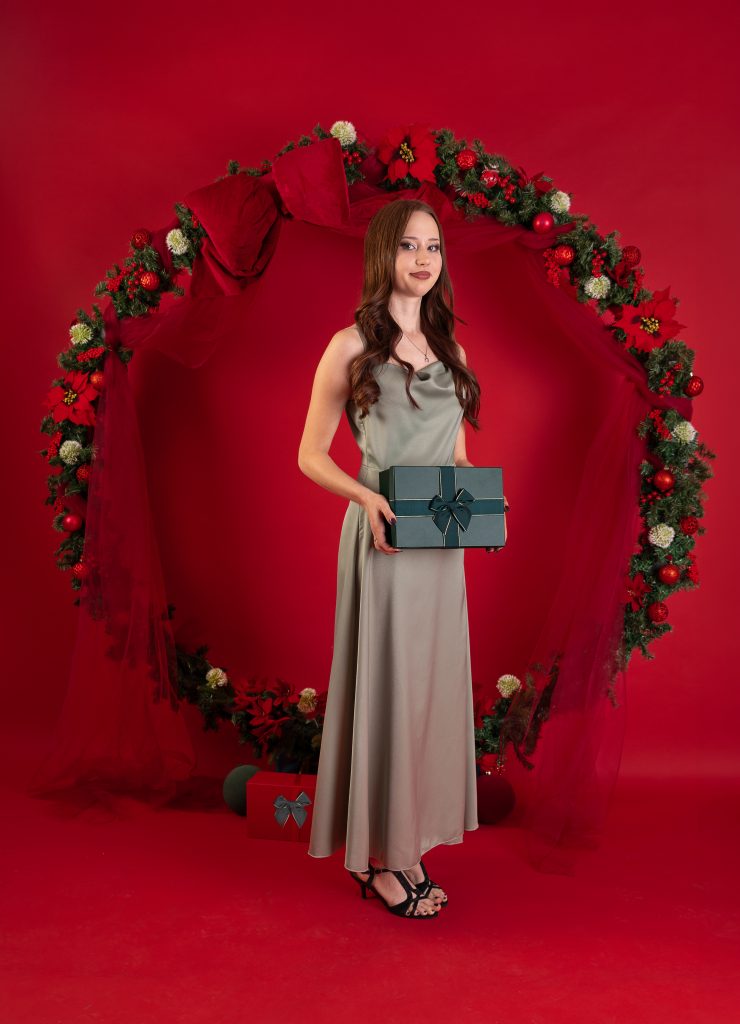 ČERVENÁ VÁNOČNÍ ELEGANCE